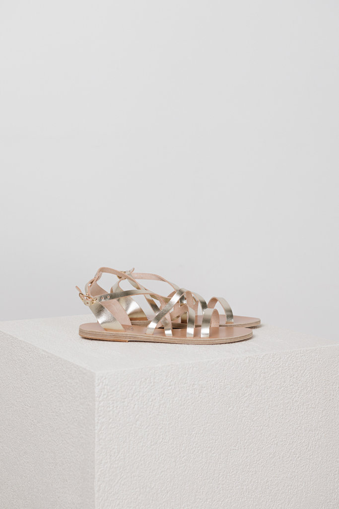 Ancient Greek Sandals Ancient Greek Sandals DELIA PLATINUM goud