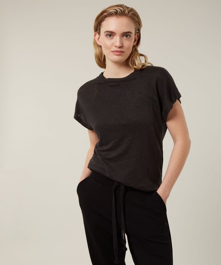 10 Days 10 Days tee linen 1012/black