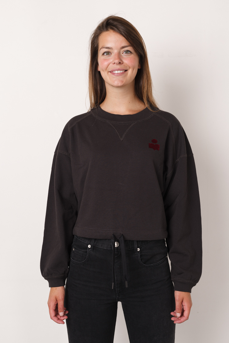 その他 ISABEL MARANT ETOILE 'Margo' sweatshirt Prissa logo sweatshirt Woman ecru | ISABEL MARANT Official