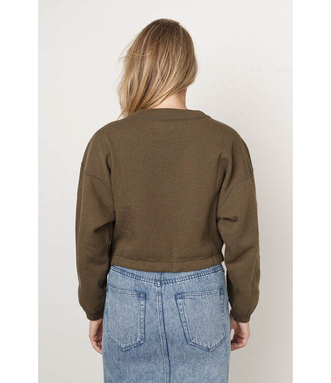Isabel Marant Etoile MARGO SWEAT SHIRT 67KI KHAKI