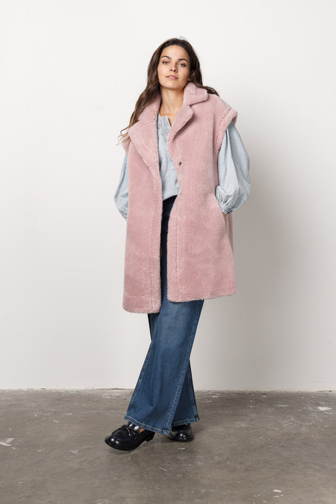STUDIO AR LOLO TEDDY WOOL PINK