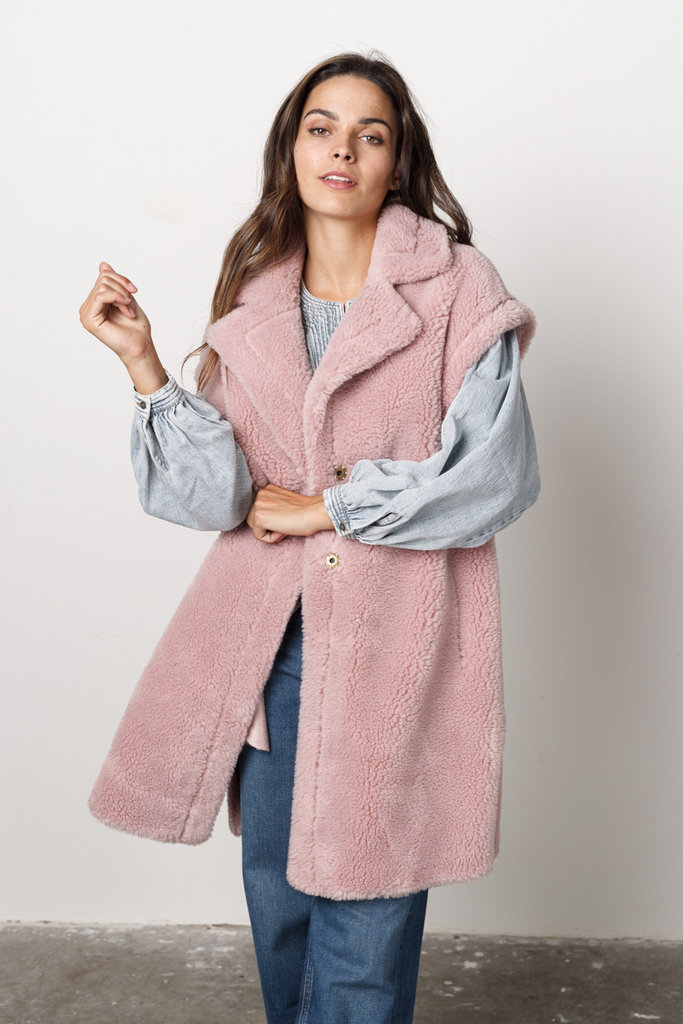 STUDIO AR LOLO TEDDY WOOL PINK