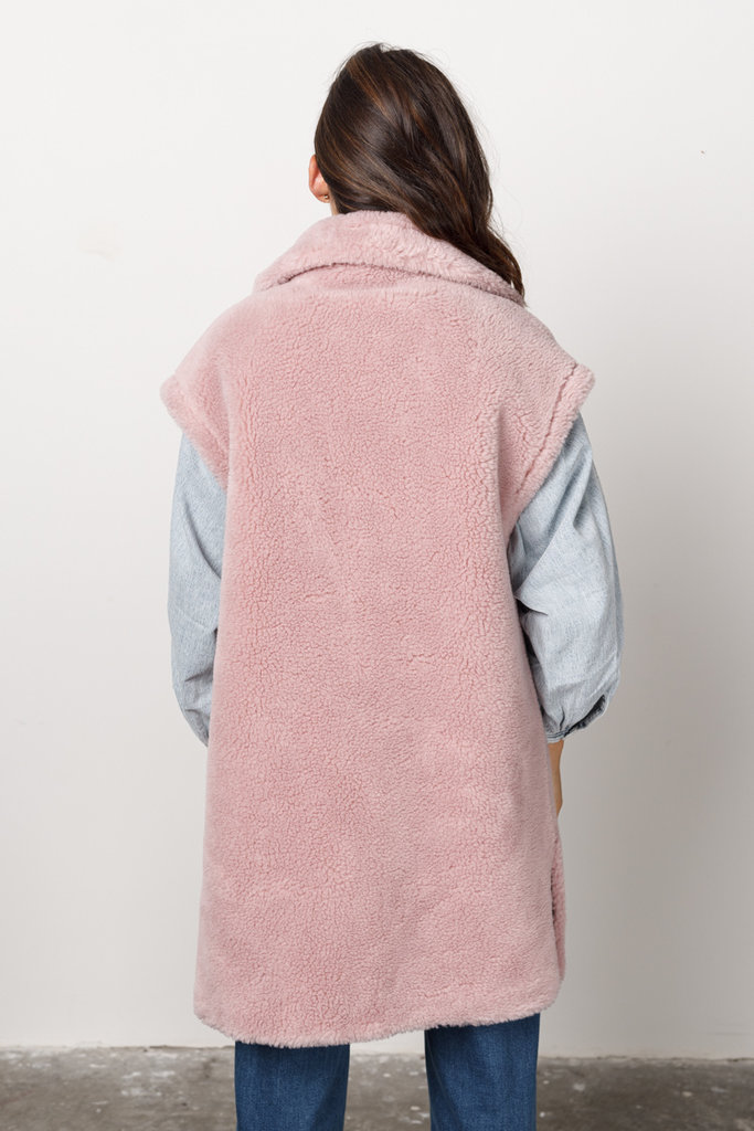 STUDIO AR LOLO TEDDY WOOL PINK
