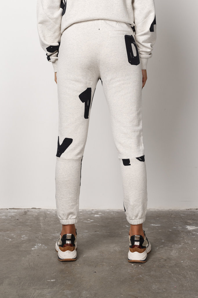 10 Days 10 Days CROPPED JOGGER 4000 Soft white melee