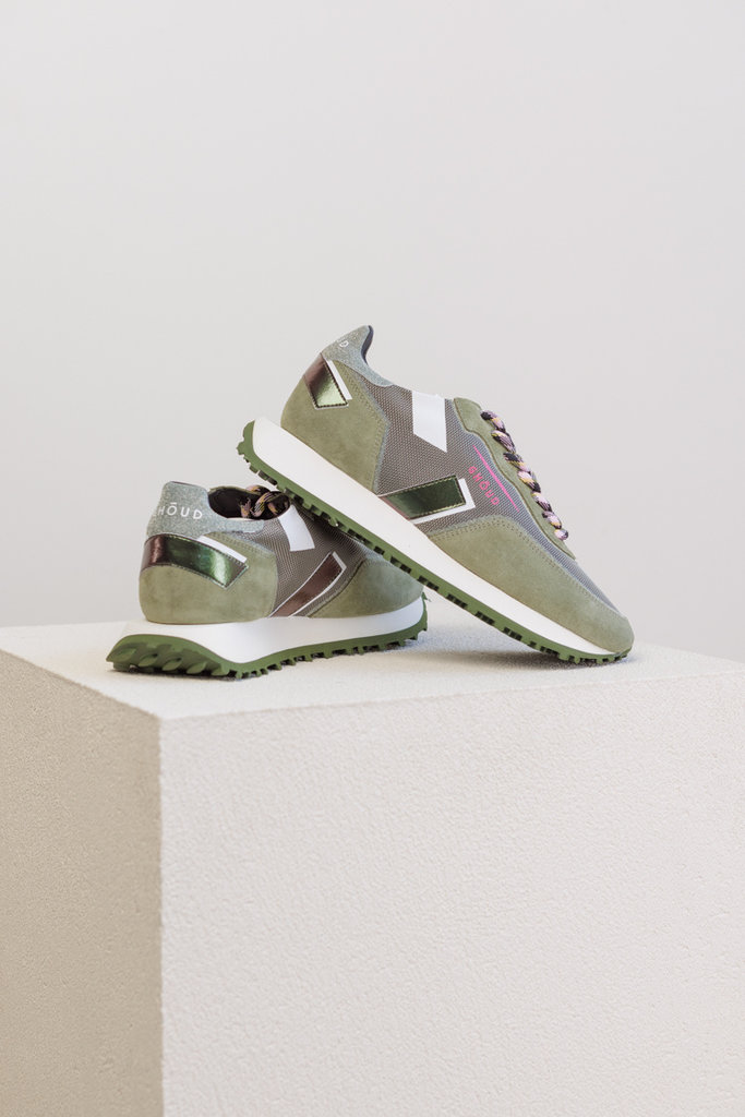 Ghoud Ghoud SOLW PS02 STAR_ONE LOW MESH/SUEDE GREEN