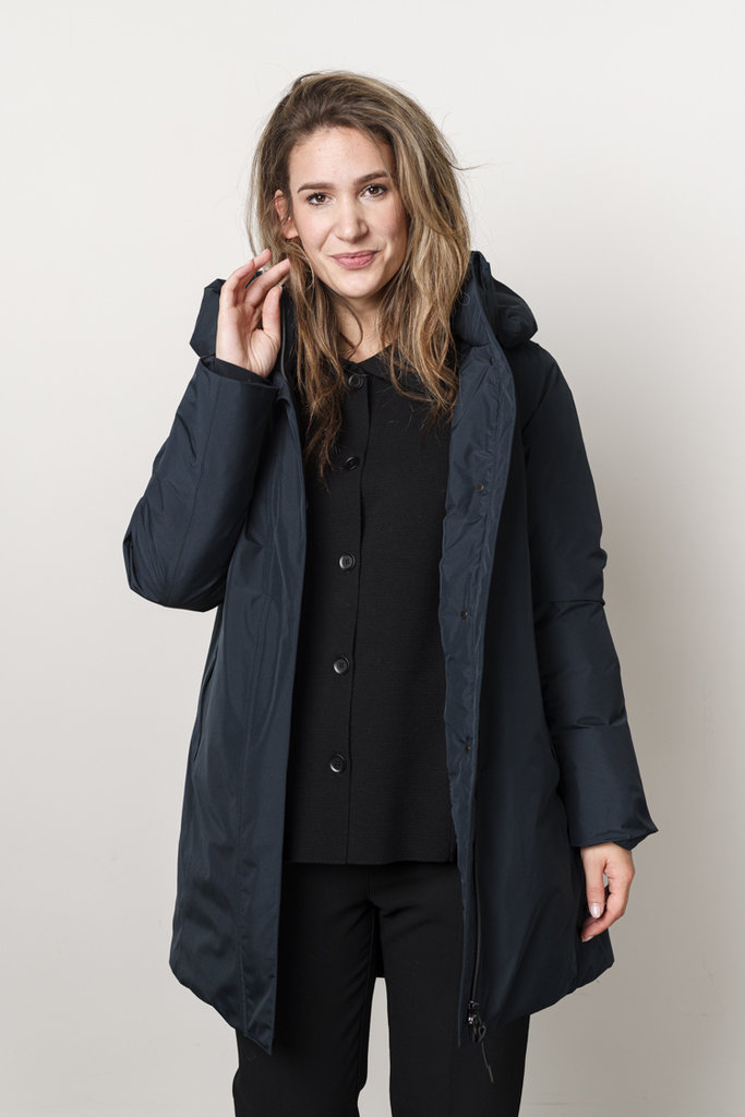 Woolrich WOOLRICH MARSHALL PARKA/ MELTON BLUE 3989