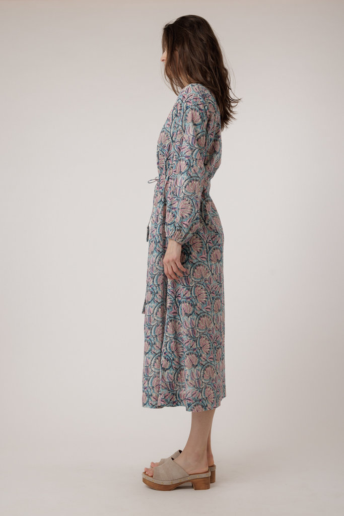Maison Hotel Maison Hotel VALENTINA MIDI DRESS CANDY BLUE