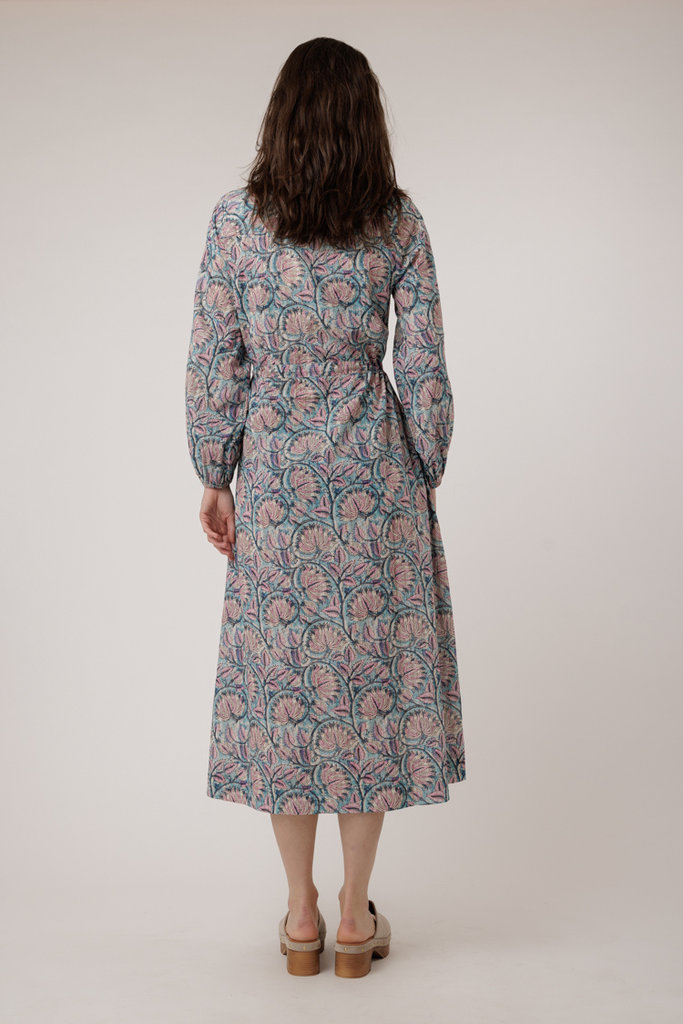 Maison Hotel Maison Hotel VALENTINA MIDI DRESS CANDY BLUE