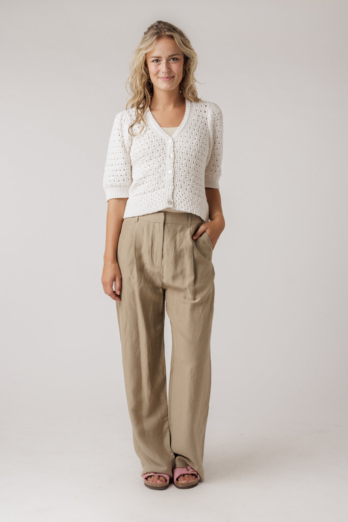 Samsoe & Samsoe SAMSOE SAMSOE JALIA TROUSERS 14782 SILVER SAGE