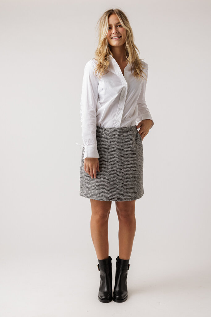 Co'Couture INA HERRING MINT SKIRT 96 Black