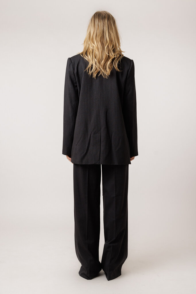 Co'Couture IDA PIN SINGLE OVERSIZED BLAZER 140 Dark Grey