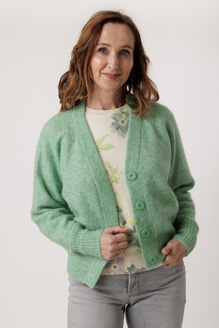 Brook knit hotsell boxy cardigan