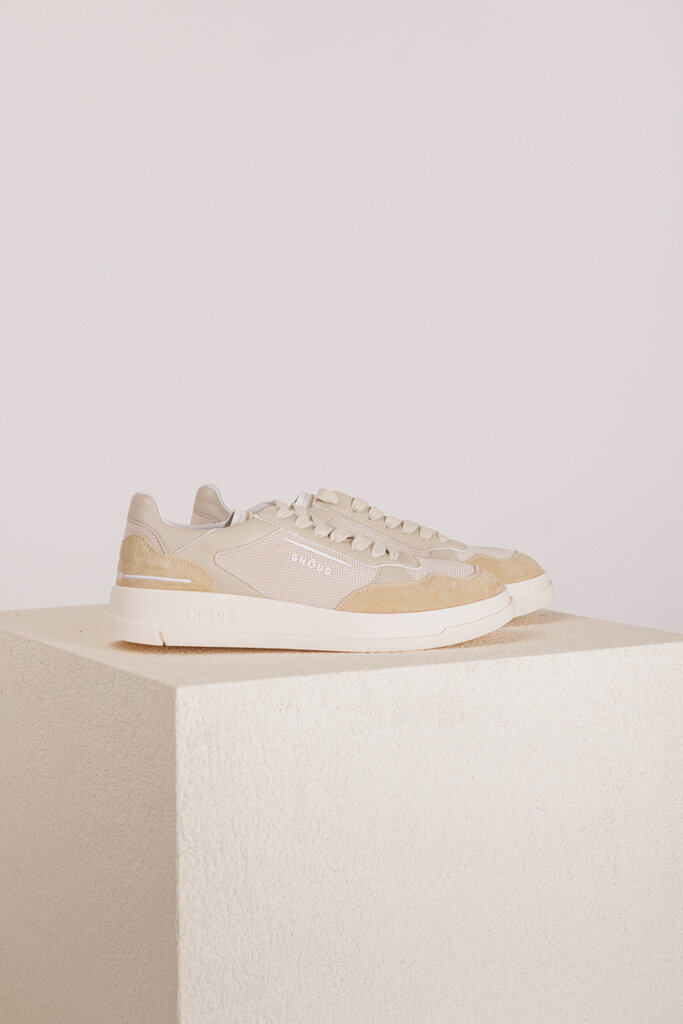 Ghoud Ghoud TWLW MS04 TWEENER LOW MESH/SUEDE BEIGE