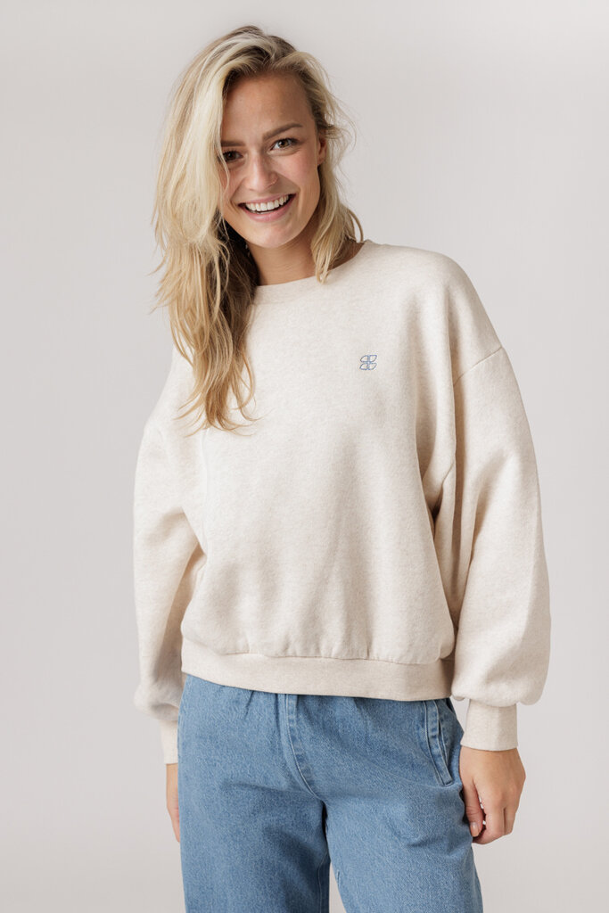 By Bar BY BAR BIBI KISS SWEATER 826 OYSTER MELEE