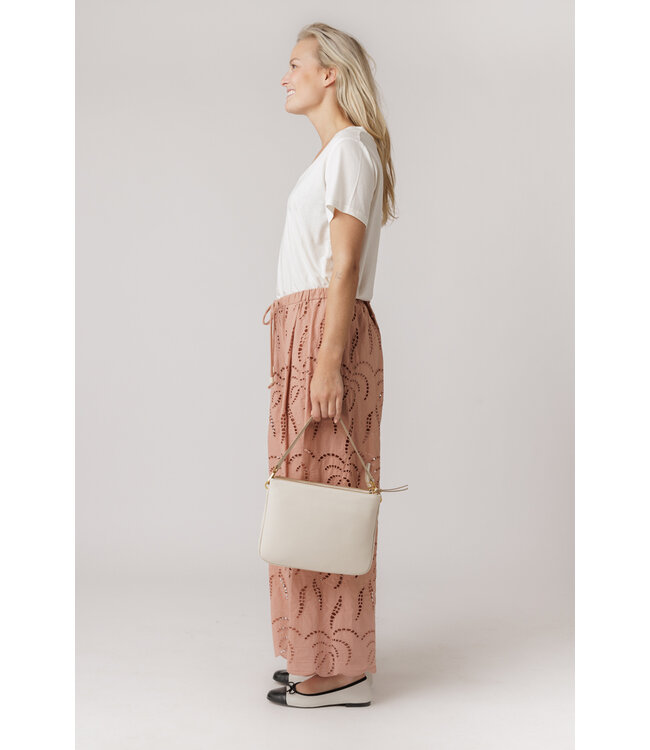 BASIC APPAREL JOLINE V-NECK 003 OFF WHITE