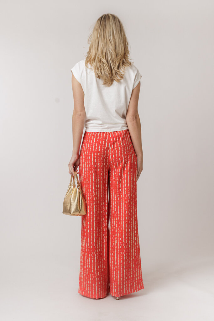 By Bar BY BAR MARA RED GROOVE PANT 301 RED GROOVE PRINT