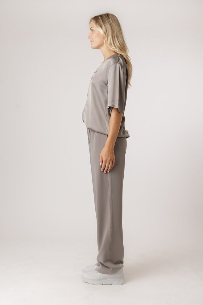 Samsoe & Samsoe SAMSOE SAMELINA TOP STEEPLE GREY
