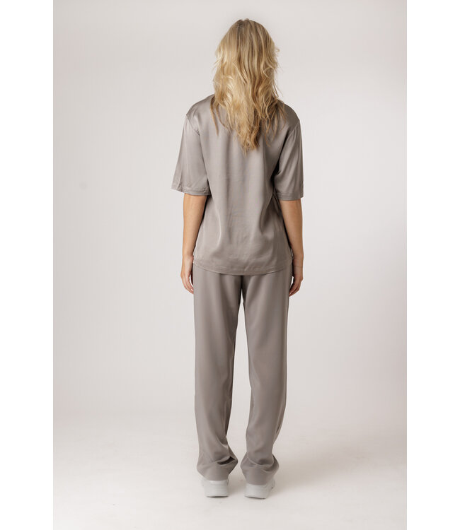 SAMSOE SAMELINA TOP STEEPLE GREY