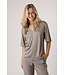 SAMSOE SAMELINA TOP STEEPLE GREY