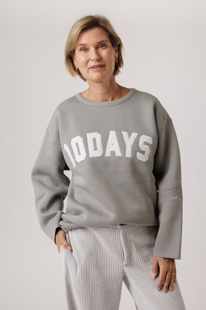 10 Days 10 DAYS STATEMENT SWEATER 20-800-4203 GRAPHITE 1283