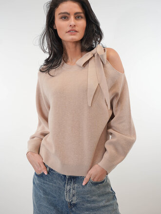 Dante 6 DANTE 6  CUT-OUT BOW SWEATER
