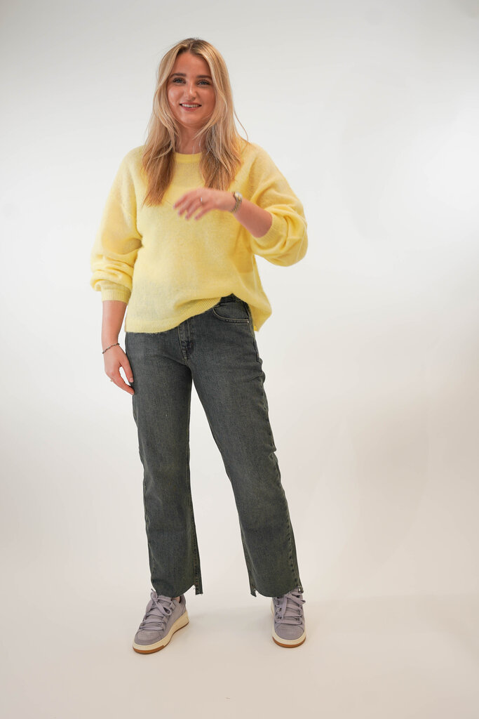 My Essential Wardrobe MY ESSENTIAL WARDROBE HIGH WAIST STRAIGHT LEG DENIM