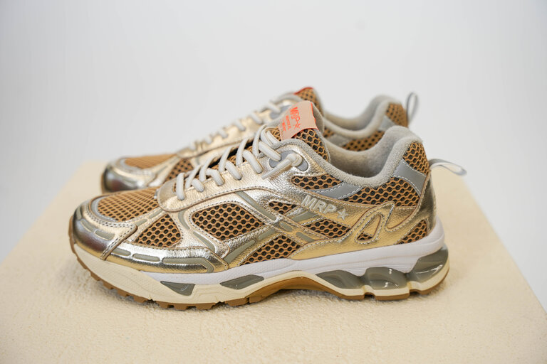 Maripe MARIPE SNEAKER COMBI CAMEL/ORANGE