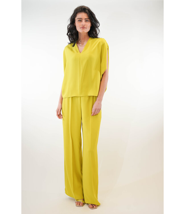 NATAN TOP MANCHES COURTES 253 VERT ANIS