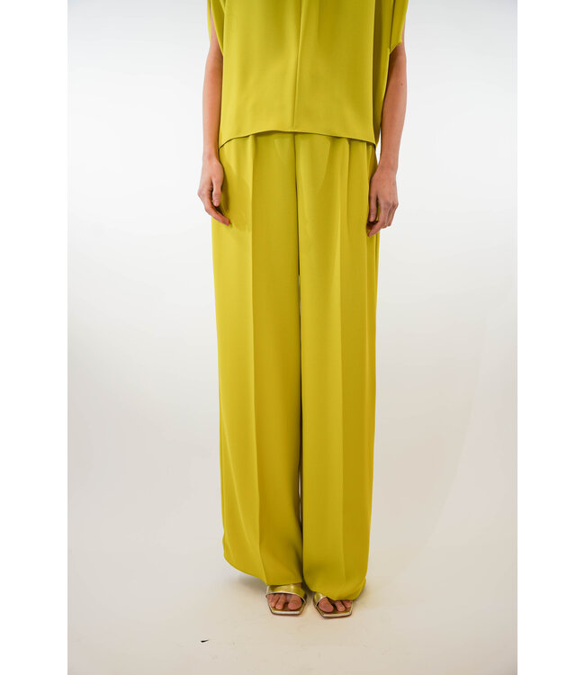 NATAN PANTALON FLOU 253 VERT ANIS