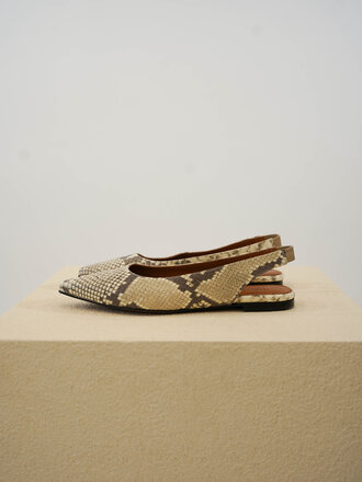 Toral TORAL TATUM SLINGBACK SNAKEPRINT
