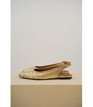 TORAL SLINGBACK GOLD