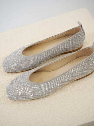 ODARE ODARE SILVER STUD BALLERINA
