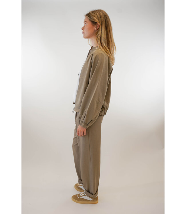 WITH BLACK VANILLA PANTALON TAUPE