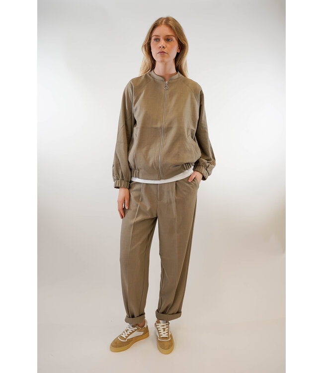 WITH BLACK VANILLA PANTALON TAUPE