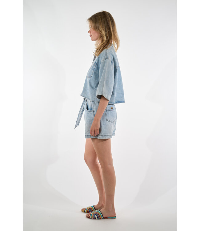 CIRCLE OF TRUST MASON SHORT AZURE BLUE 3194