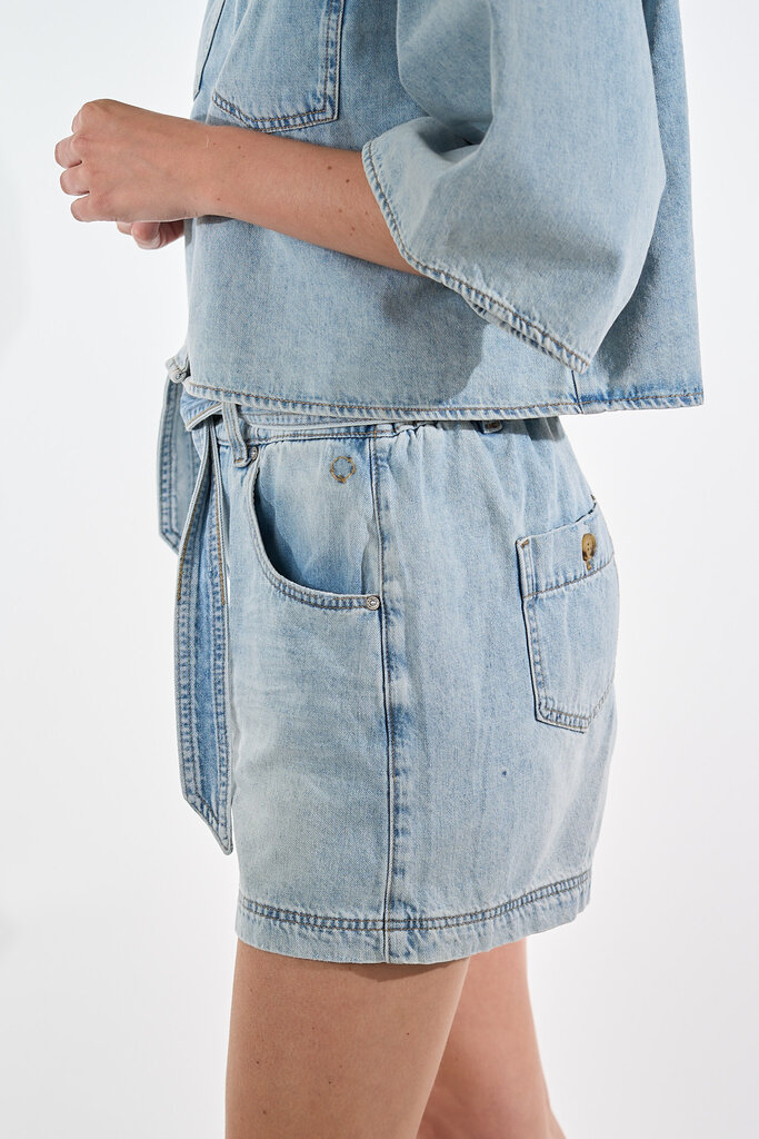 Circle of Trust CIRCLE OF TRUST MASON SHORT AZURE BLUE 3194