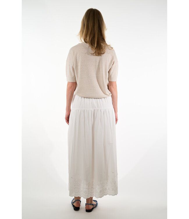 JC SOPHIE HARLEY SKIRT OFF WHITE