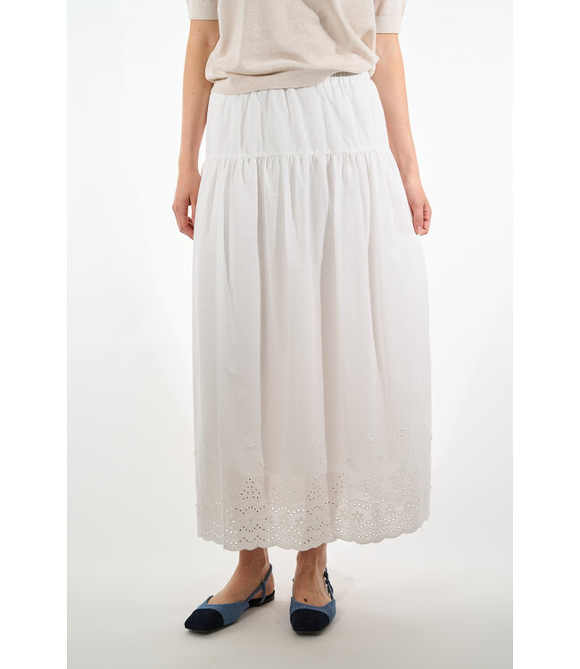 JC SOPHIE HARLEY SKIRT OFF WHITE