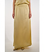 DANTE 6  DIMAL SATIN MAXI SKIRT LIMONCELLO 2160