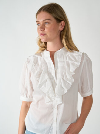 ESSENTIEL ANTWERP ESSENTIEL ANTWERP RUFFLE SHIRT