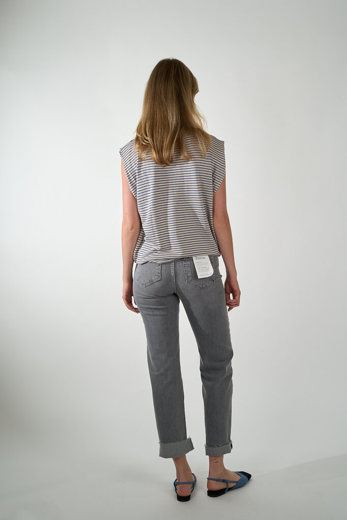 By Bar BY BAR DIEDE SMALL STRIPE TOP BLUE