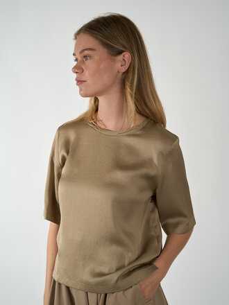 Drykorn DRYKORN SATIN T-SHIRT