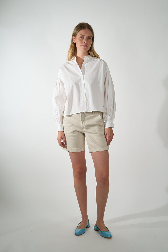 By Bar BY BAR SARAH SHORT BLOUSE WHITE