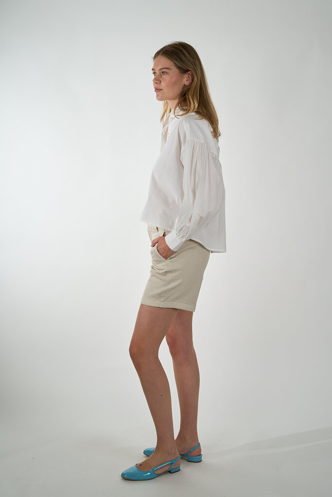 By Bar BY BAR SARAH SHORT BLOUSE WHITE