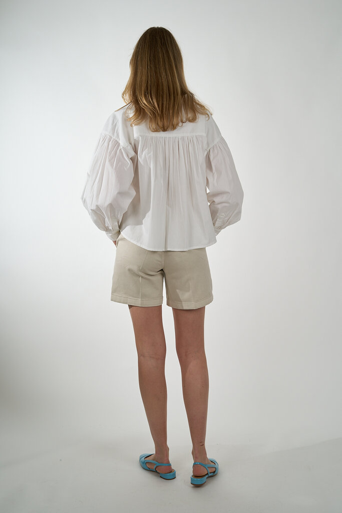 By Bar BY BAR SARAH SHORT BLOUSE WHITE