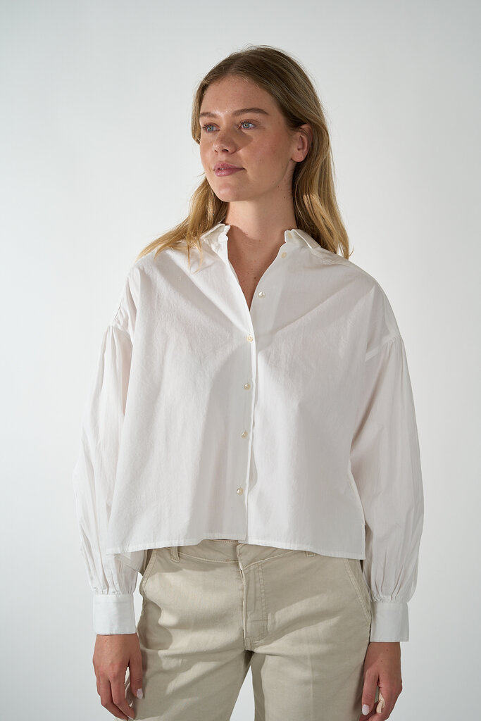 By Bar BY BAR SARAH SHORT BLOUSE WHITE