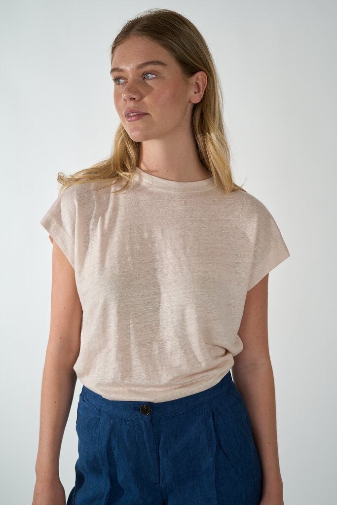 By Bar BY BAR MASON LINEN TOP 025