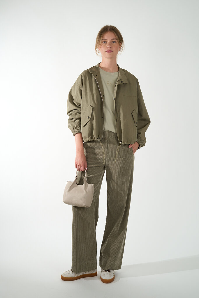 JC Sophie JCSOPHIE JAMIE TROUSERS OLIVE GREEN