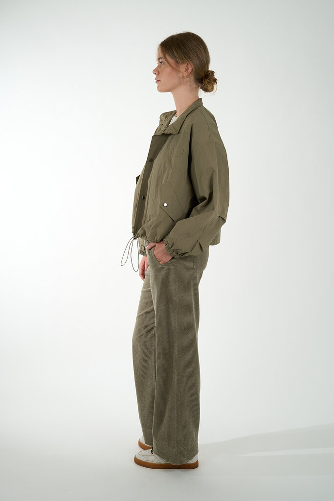 JC Sophie JCSOPHIE JAMIE TROUSERS OLIVE GREEN