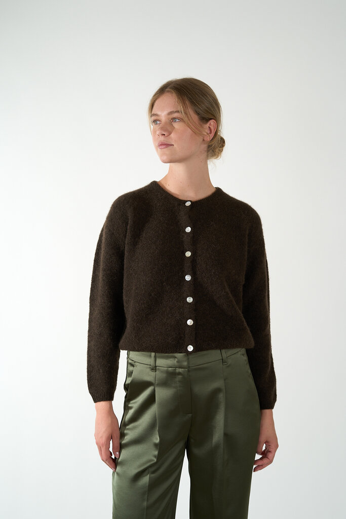 AMERICAN VINTAGE AMERICAN VINTAGE VIT GILET CAFE CHINE